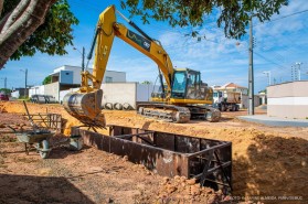 Prefeitura executa obras de infraestrutura no bairro Aparecida