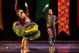 Destaques Juninos: Escolha do melhor casal quadrilheiro e giro de saia da diversidade marcam segunda noite de disputas