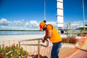 Inverno rigoroso - Prefeitura adota medidas preventivas no Parque do Rio Branco devido às cheias