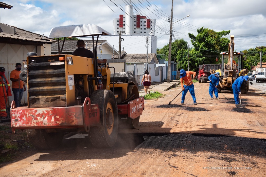 Infraestrutura: Operação tapa buracos já recuperou mais de 240 ruas e avenidas de Boa Vista