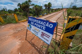 Infraestrutura - Prefeitura inicia recuperação de ponte que dá acesso ao P.A Nova Amazônia e ao Lago do Robertinho