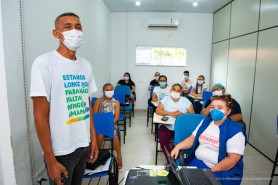 Profissionais de saúde recebem capacitação sobre boas práticas nas salas de vacina