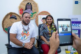 Congresso Brincar - Profissionais da educação indígena compartilham suas experiências de ensino em live pedagógica