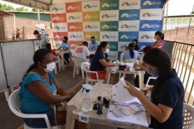 Prefeitura promove ação de cadastro imobiliário no Monte das Oliveiras