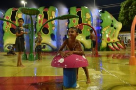 Família na Praça -  Projeto é retomado com programação cultural no Bairro Nova Cidade