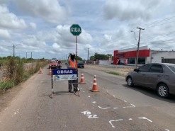 COMUNICADO - Avenida João Alencar passa por melhorias e trecho está parcialmente interditado