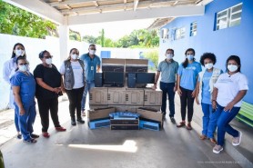 Cernutri recebe doação de computadores da Unicef e da AVSIBRASIL