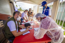 Saúde - Pais e responsáveis devem levar as crianças para se vacinar contra sarampo e gripe