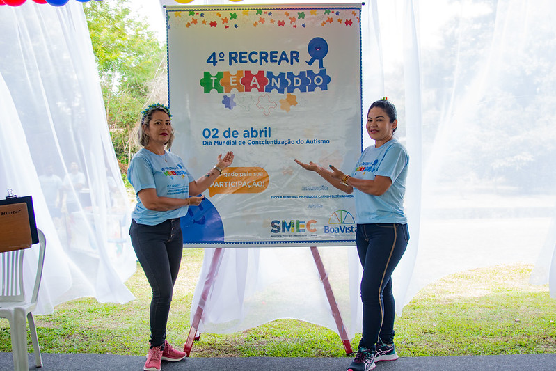  Silvana Queiroz e Cristiane King são as idealizadoras do projeto escolar que hoje se tornou um tradicional evento pela conscientização do autismo.  