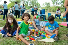 RecrearTEAndo  - Brincadeiras e diversão na Praça do Mirandinha marcam a Semana de Conscientização do Autismo em Boa Vista