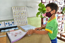“BRAILLE NO CAMPO” - Aluno com deficiência visual inspira criação de projeto escolar na área rural de Boa Vista