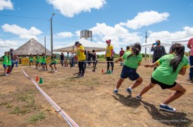 JOGOS DAS ESCOLAS INDÍGENAS - Cerca de 200 alunos das comunidades participaram da primeira etapa de competições
