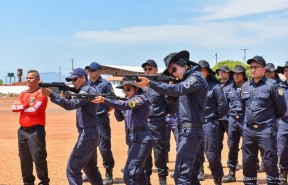 SEGURANÇA URBANA  - Guardas municipais de Boa Vista e do interior recebem capacitação para o uso de armas e equipamentos menos letais