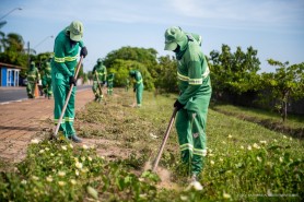 CIDADE SEMPRE LIMPA - Bairros Jardim Floresta e Silvio Leite recebem equipes de limpeza e da Patrulha da Chuva