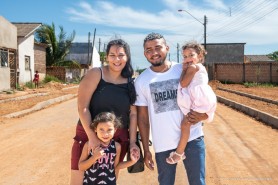 JARDIM TROPICAL - Moradores parabenizam prefeitura por obras de infraestrutura no bairro