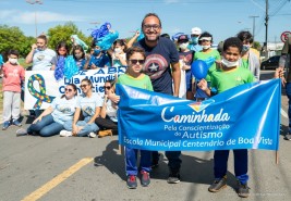 DIA MUNDIAL DO AUTISMO - “O atendimento da prefeitura faz toda a diferença na vida do meu filho”, disse pai de um aluno