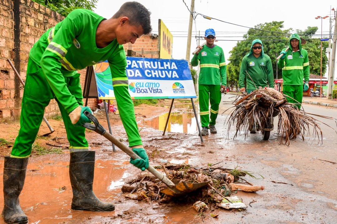 PATRULHA DA CHUVA - Confira os bairros que recebem os trabalhos de limpeza de ruas desta quinta-feira, 26