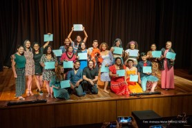 Com mensagem a favor do meio ambiente, espetáculo marca formatura da turma ‘Fernanda Montenegro’