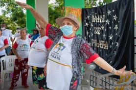 “BAILE DE PRATA”-  Idosos do Cabelos de Prata se divertem e dão show na escolha do Rei e Rainha do projeto