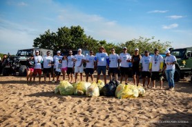 PRAIA LIMPA - Última ação do mês de abril acontece neste domingo, 16, na Praia do Cauamé