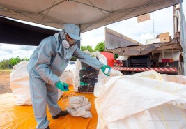 Embalagens vazias de defensivos agrícolas serão recolhidas em Boa Vista até quinta-feira, 23