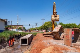 Prefeitura constrói galerias de concreto na zona urbana e rural de Boa Vista