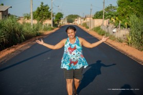 GESTÃO QUE TRANSFORMA - Moradores do João de Barro comemoram início da 3ª etapa do pacote de obras