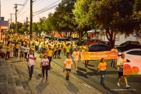 SETEMBRO AMARELO - Parque do Rio Branco reúne centenas de pessoas em caminhada pela vida