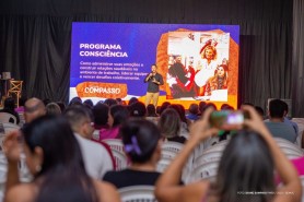 Profissionais da educação participam de jornada motivacional para fortalecer o ensino-aprendizagem em toda rede