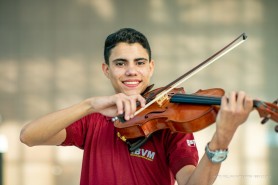 GESTÃO QUE TRANSFORMA - Aluno que iniciou carreira no IBVM é selecionado para um dos maiores conservatórios de música do país