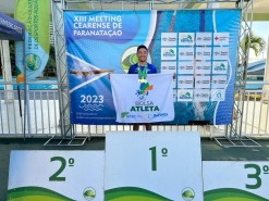 BOLSA ATLETA - Apoiado pela Prefeitura, nadador de Boa Vista é convidado para evento nacional