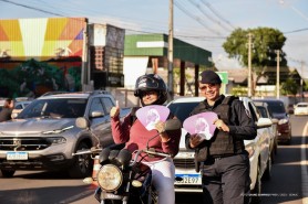 AGOSTO LILÁS - Blitz educativa em Boa Vista marca 17 anos da Lei Maria da Penha