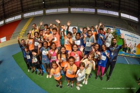 Festival de Atividades Esportivas reúne atletas e familiares na Vila Olímpica