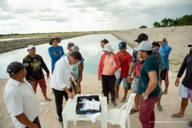 MORO-MORÍ - Produtores da Comunidade Vista Alegre recebem capacitação para projeto de criação de peixes