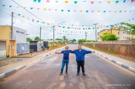 TEM ASFALTO? TEM SIM SENHOR! - Moradores da rua Caranã farão arraial em comemoração as melhorias de infraestrutura