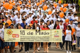 "18 DE MAIO" - Caminhada em Boa Vista marca o “Dia D” contra o abuso e exploração sexual de crianças e adolescentes