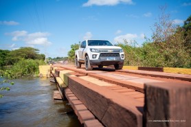 TRAJETO SEGURO - Prefeitura reforça estrutura de pontes em comunidades indígenas de Boa Vista