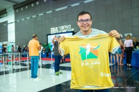 Competidores começam a receber kits da Corrida 9 de julho