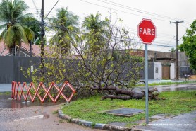 Em apenas duas horas, choveu cerca de 60 mm em Boa Vista