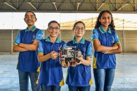 Alunos do CCTI dão show em performance na Olimpíada Brasileira de Robótica (OBR)