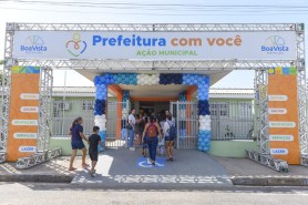 BOA VISTA PRA FRENTE - Famílias inteiras prestigiam serviços da “Prefeitura com Você” no bairro Equatorial