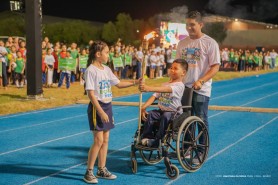 JOGOS ESCOLARES 2023 - Acendimento da pira olímpica e apresentação de delegações marcam início de competição municipal
