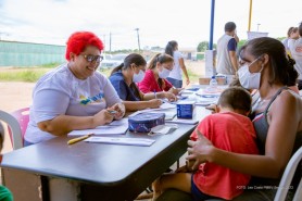 AÇÃO SOLIDÁRIA  - Em parceria com ONG, Prefeitura leva atendimentos de saúde gratuitos ao loteamento João de Barro