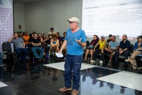 CONVERSAS DE CULTURA  -  Artistas e entidades se reúnem para dialogar com a Prefeitura sobre um novo plano cultural para Boa Vista