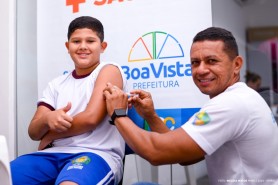 QDENGA - Em Boa Vista, crianças de 10 e 11 anos recebem as primeiras doses de vacina contra a dengue