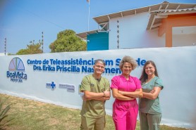 Prefeito Arthur Henrique inaugura Centro de Teleassistência  em Saúde