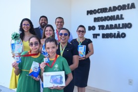 ETAPA NACIONAL- Alunas de Boa Vista são premiadas em concurso do Ministério Público do Trabalho (MPT)