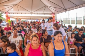 PREFEITURA COM VOCÊ - Moradores do bairro Doutor Airton Rocha garantem sucesso de mais uma edição do evento