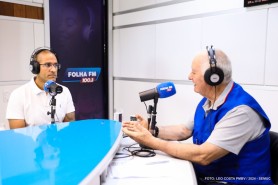 AGENDA DA SEMANA - Em entrevista à rádio Folha, prefeito Arthur destaca ações e investimentos para os próximos quatro anos