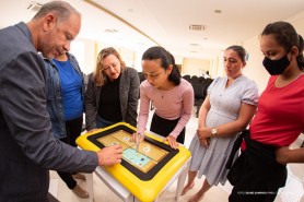 Coordenadores pedagógicos da Rede Municipal de Ensino participam de formação para uso da PlayTable